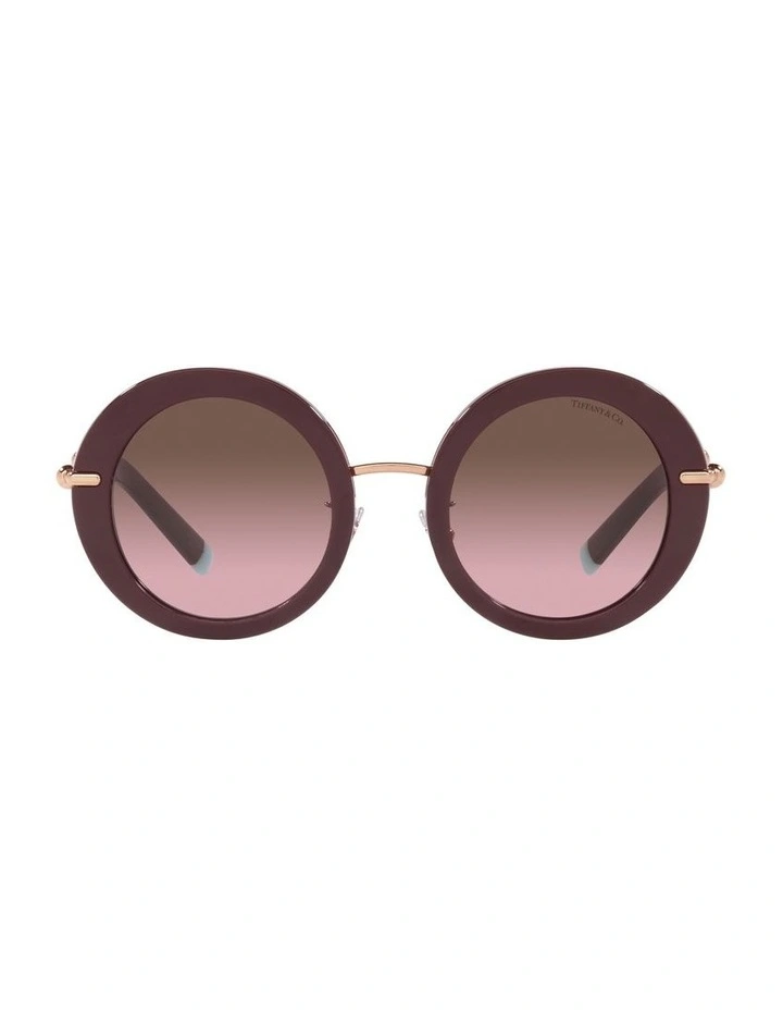 0TF4201 Sunglasses In Solid Burgundy