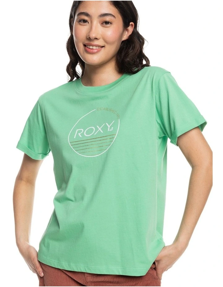 Noon Ocean Loose Fit T-shirt in Zephyr Green