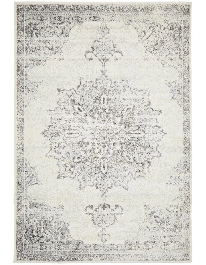 Chrome Rita Silver Rug