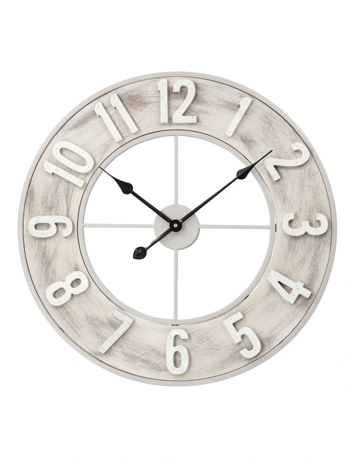 Chester 60cm Wall Clock Grey