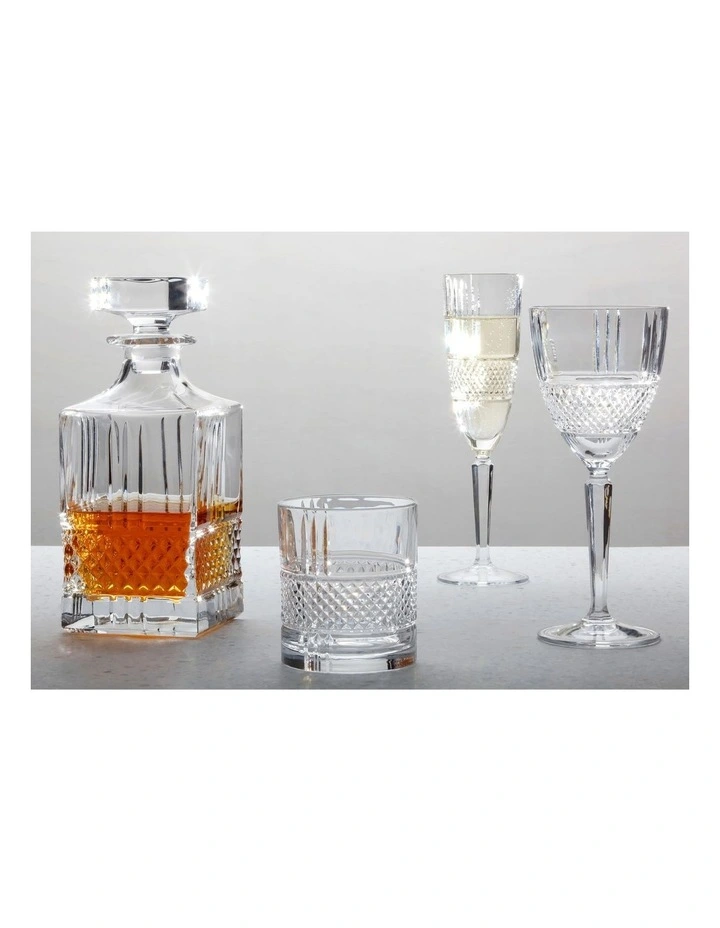Verona Whisky Tumbler Gift Box Set of 3 in Clear