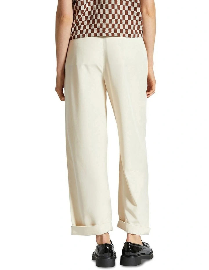 Victory Trouser Pant in White Smoke