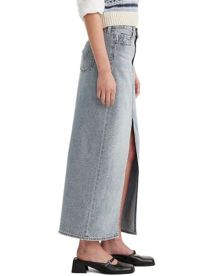 Ankle Column Skirt in Please Hold