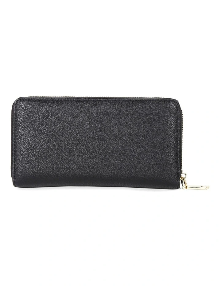 Eva Vegan Wallet in Black