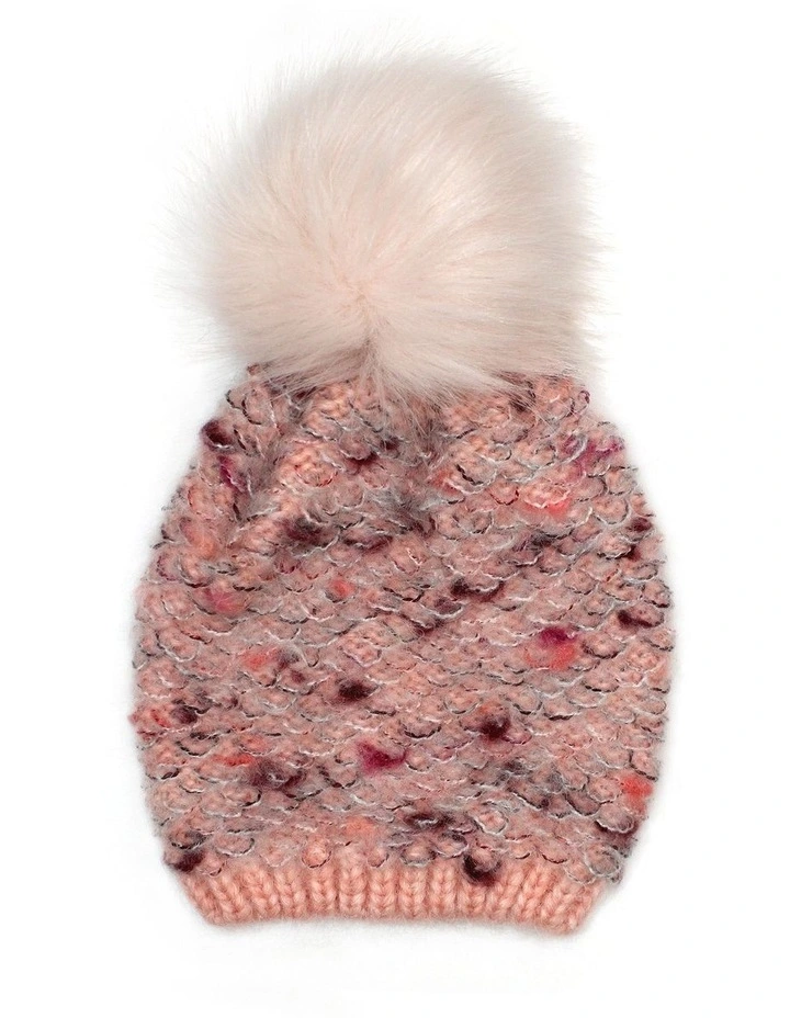 Prue Mini Beanie in Pink
