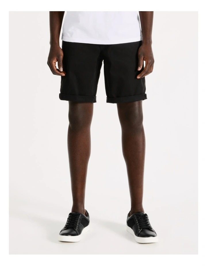 Boston Chino Short in Black