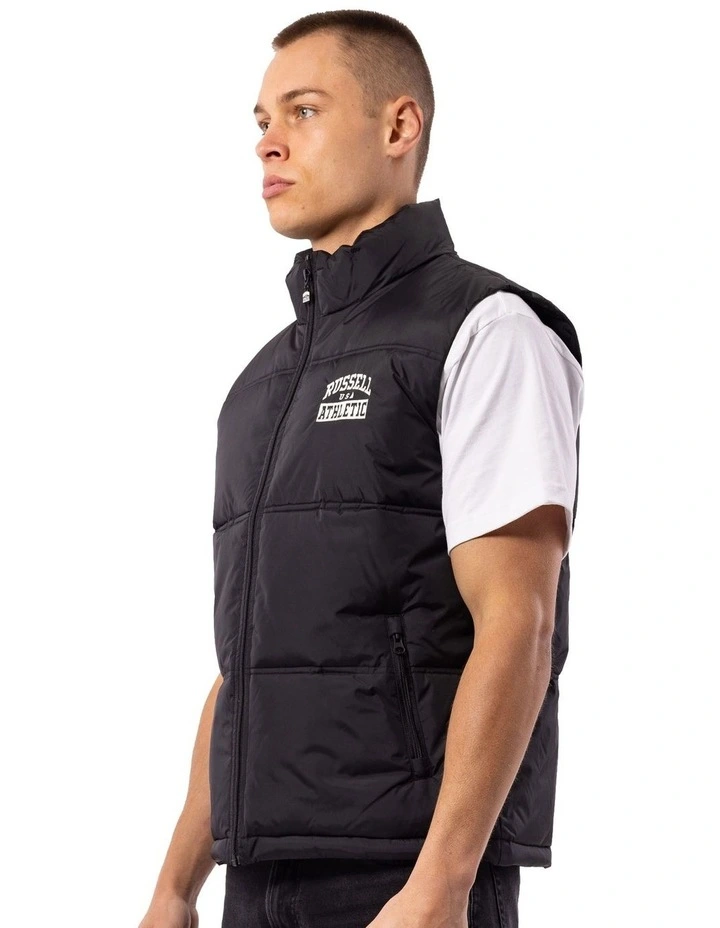 Kennedy Puffer Vest in Black
