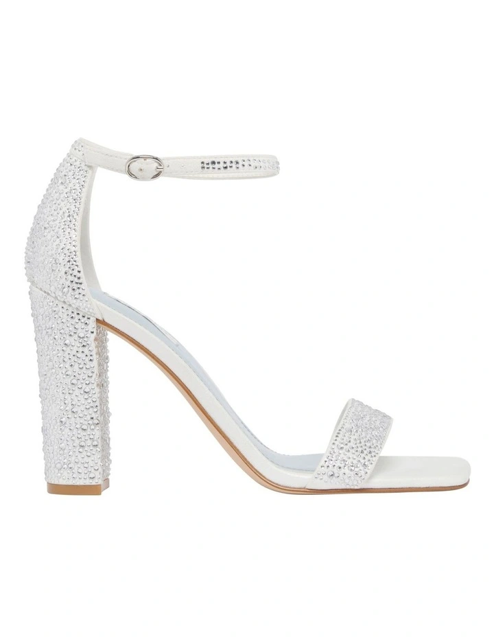 Marrieh Heeled Sandal in White