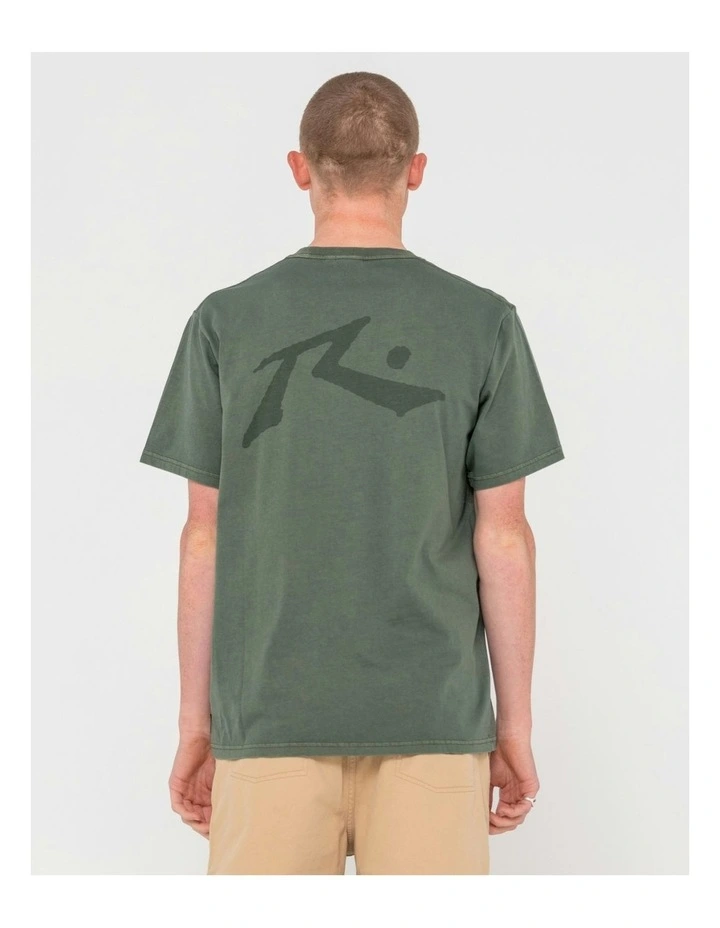 Comp Wash Short Sleeve T-shirt in Green