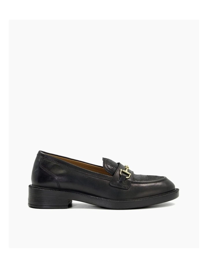 Grid Loafer in Black