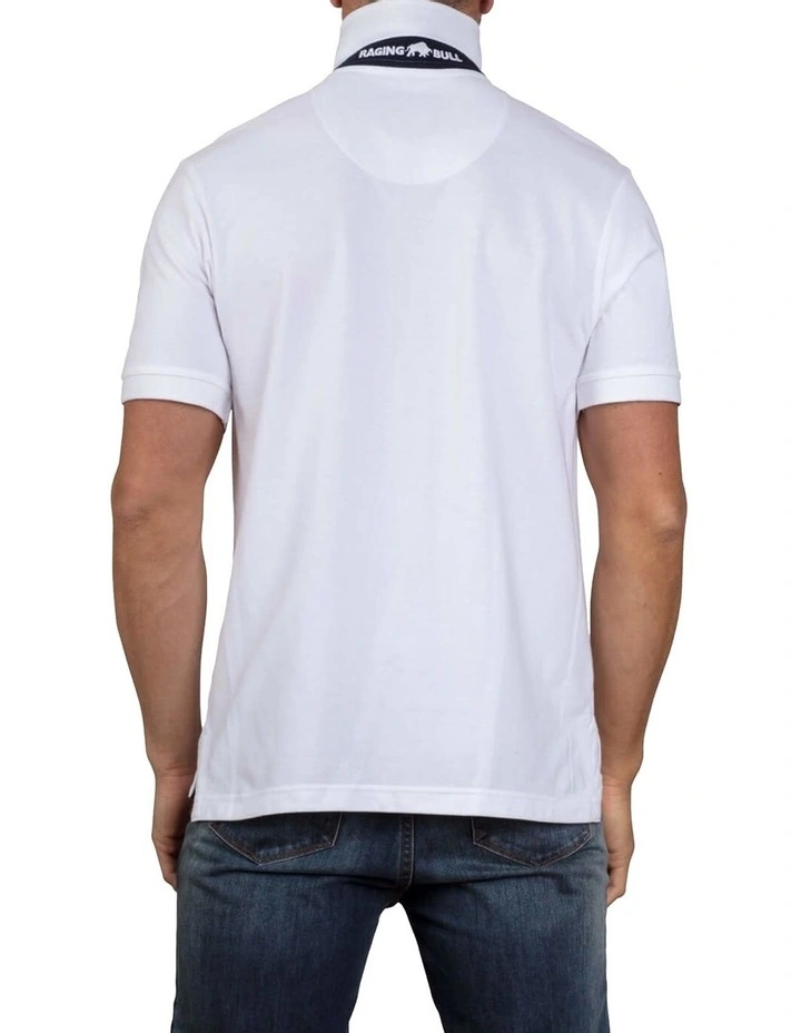 Organic Cotton Regular Fit Signature Polo White