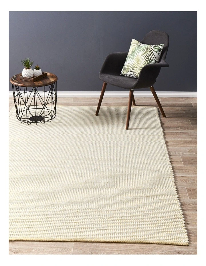 Loft Stunning Wool Rug in Yellow