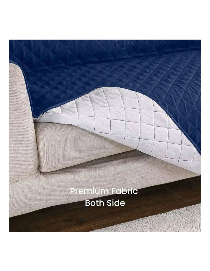 Pet Sofa Couch Cover 1 Seater in Blue