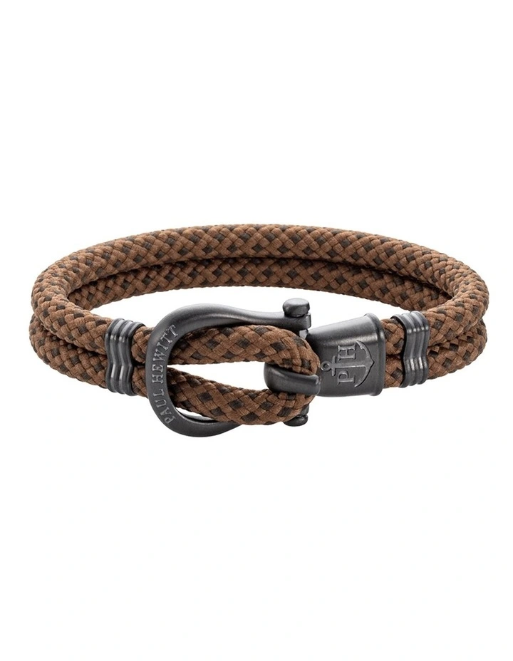 PH Phinity Brown Nylon XL Bracelet