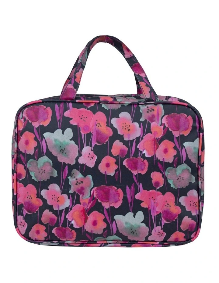 Hanging Cosmetic Bag 290gm in Midnight Meadow