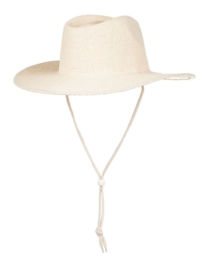Sunny Kisses Straw Sun Hat in Natural