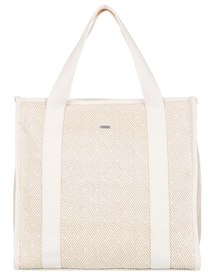 Seas The Day Tote Bag in Natural