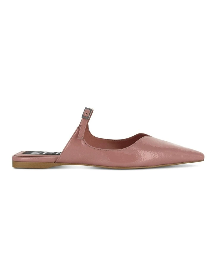 Kelly Flat Mules in Pink