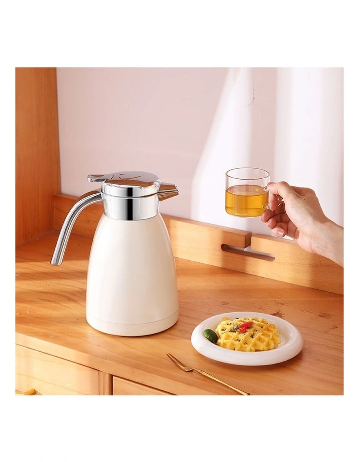 Stainless Steel Kettle 1.8L in White