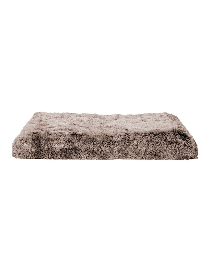 Washable Memory Foam Pet Calming Bed S in Brown