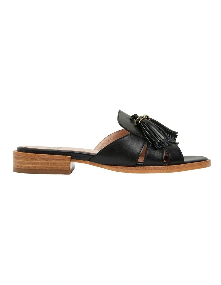 Taboo Black Glove Sandals