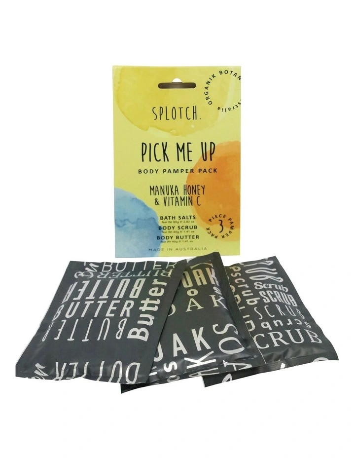 Splotch Manuka Honey & Vitamin C Pick Me Up Body Pamper Pack