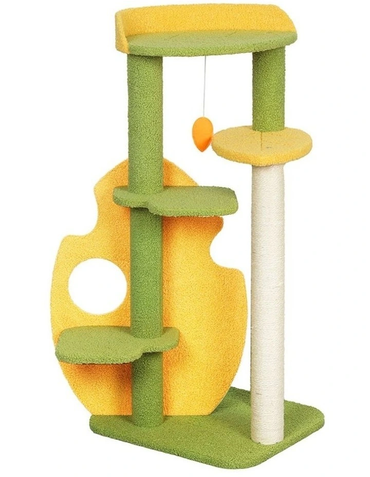 Tree Kitten Furniture Condo Scratching Post Scratcher in Multi