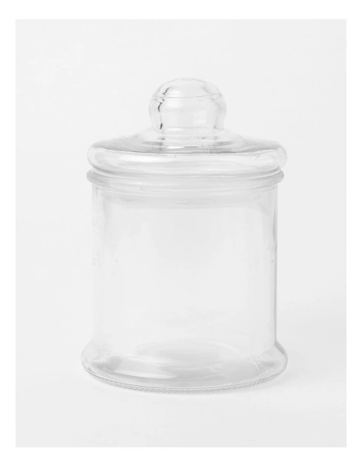 Glass Storage Canister 750ml in Clear