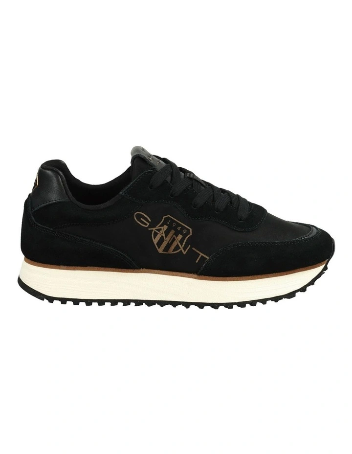 Bevinda Leather Sneaker in Black