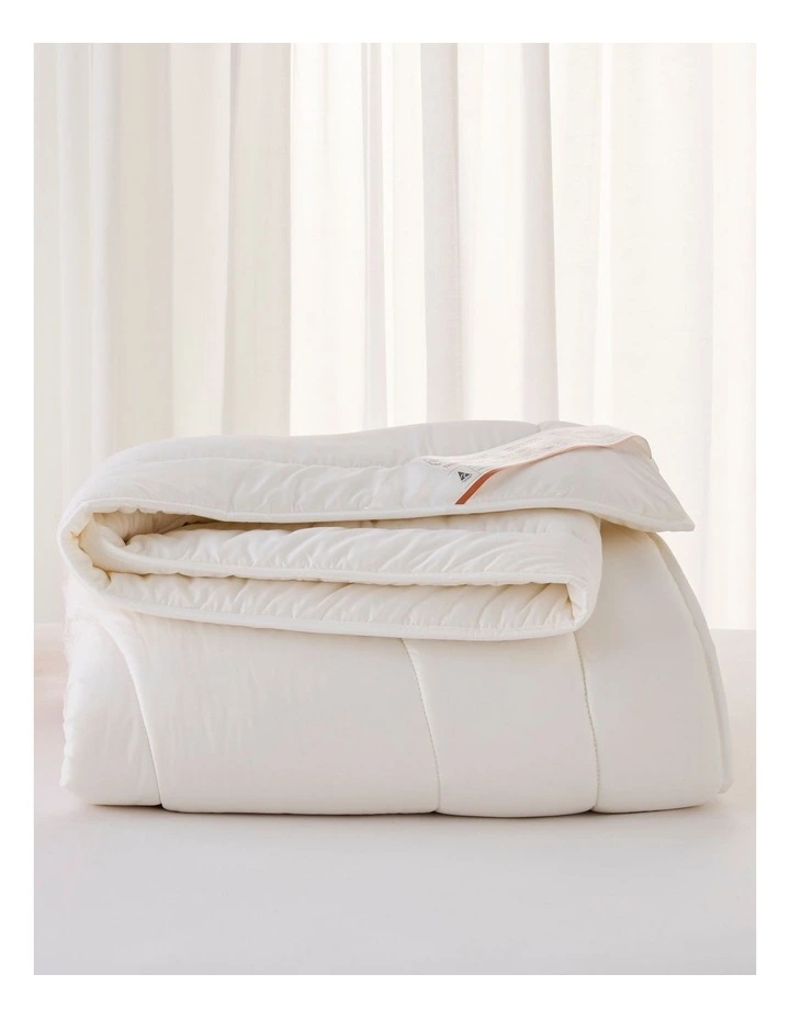 Thermal Australian Wool Quilt in White