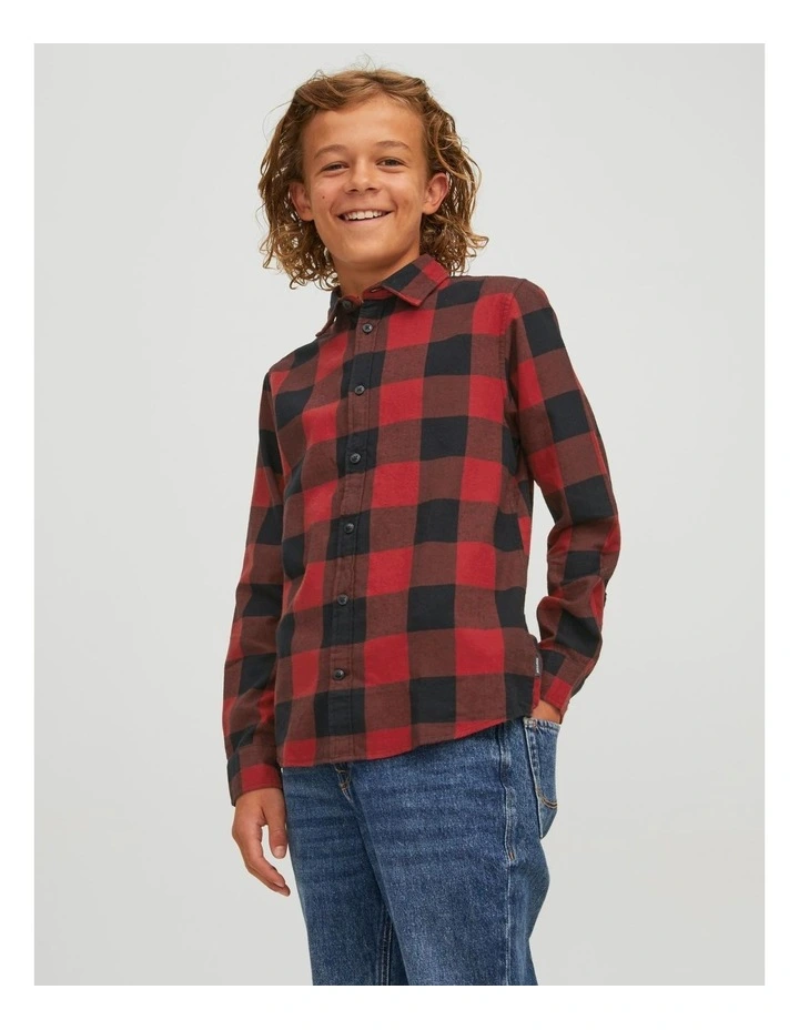 Gingham Shirt in Red