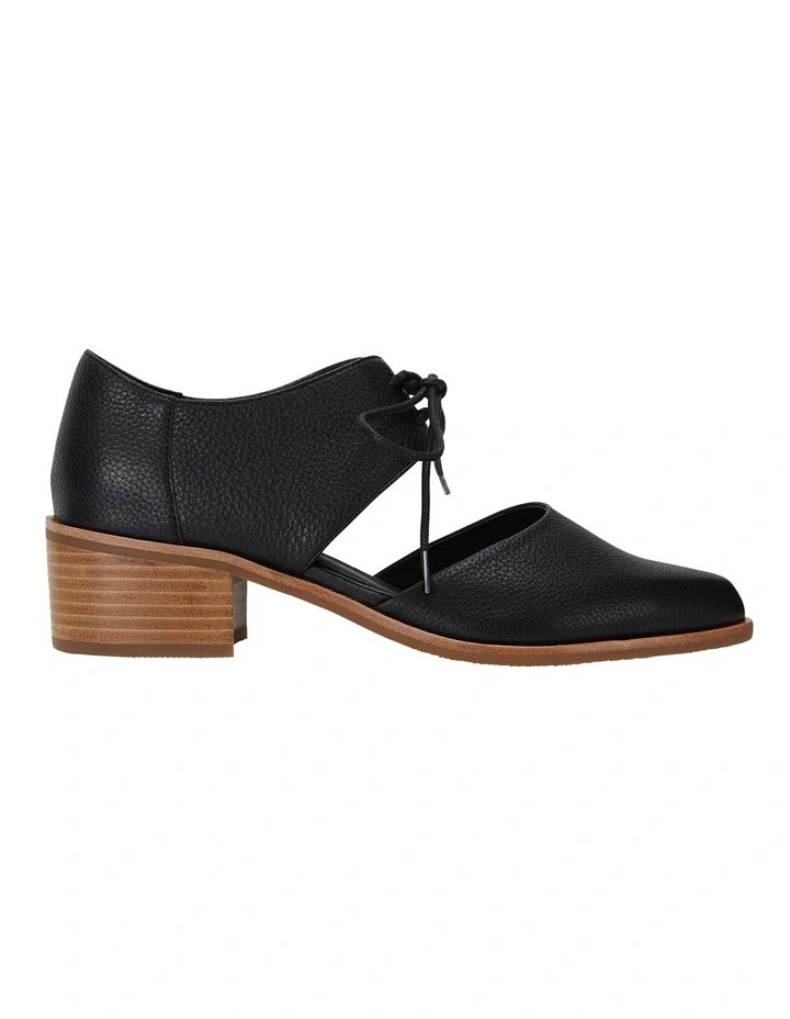 Exhibit Black Glove Heeled Shoes