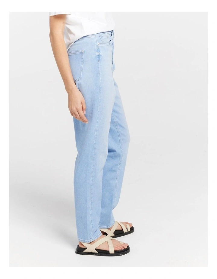 Veneda Life Denim Mum Jeans in Baby Blue