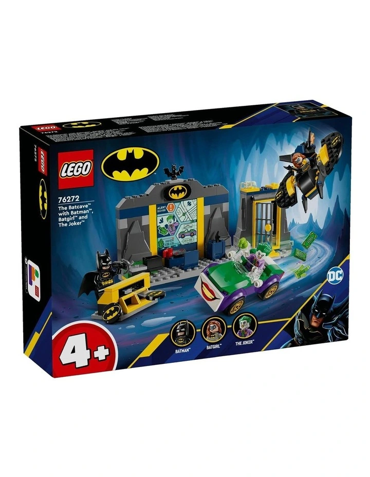 Super Heroes DC The Batcave With Batman, Batgirl and The Joker 76272