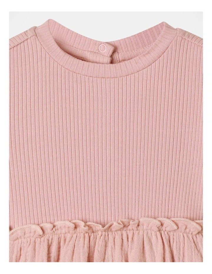 Longsleeve Dress in Blush