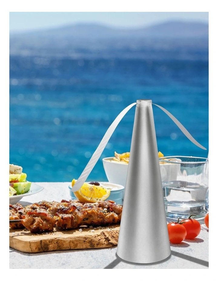 Havana Outdoors Portable Fly And Mosquito Tower Fan 10 Pack in Silver