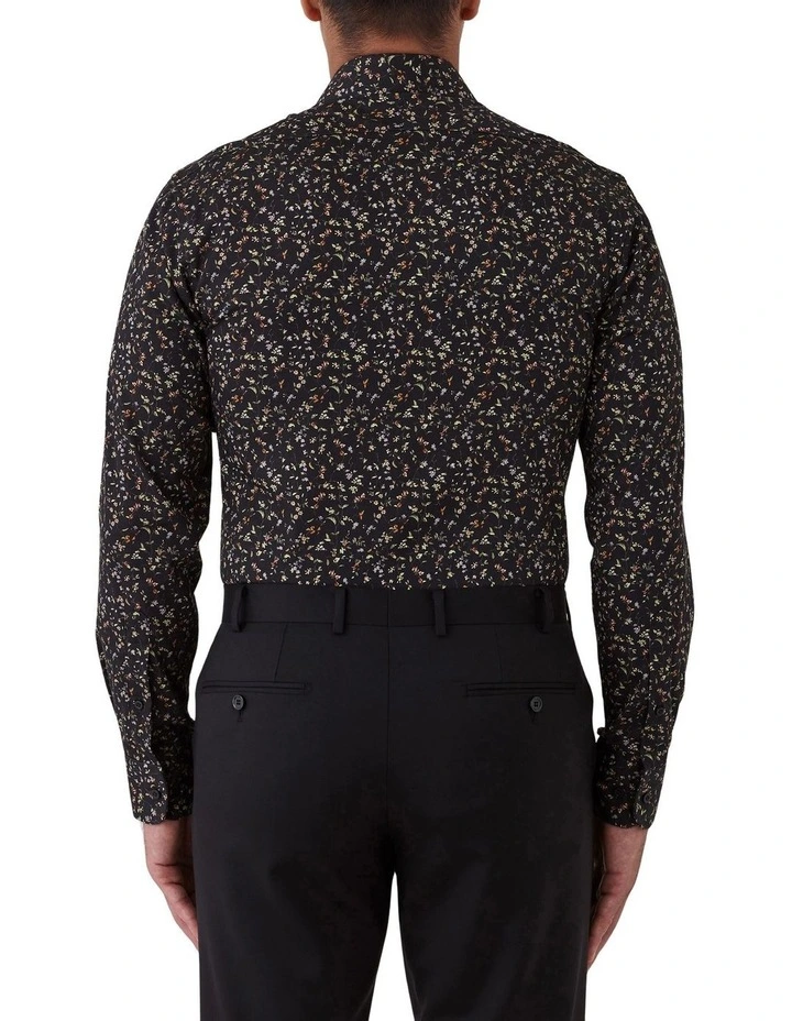 Carlton Modern Fit Shirt in Black
