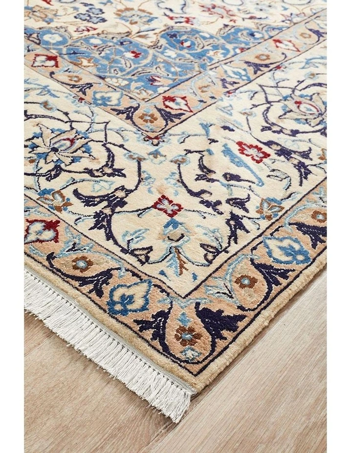 Hand Knotted Persian Naein Rug 345X250cm