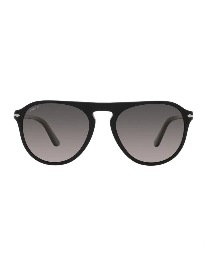 0PO3302S Polarised Sunglasses In Black