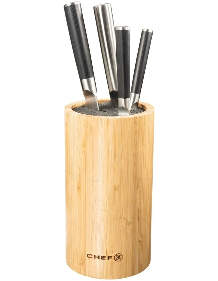Universal Knife Block Round in Natural
