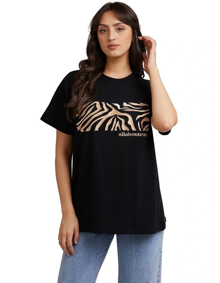 Ziggy Tee in Black
