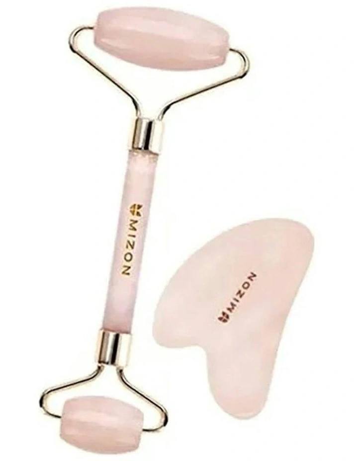 Facial Massage Roller And Gua-Sha Set