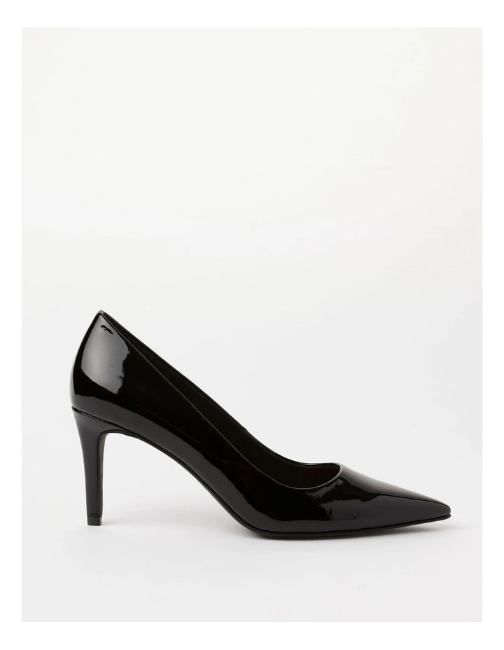 Tina Heeled Shoes in Black Patent