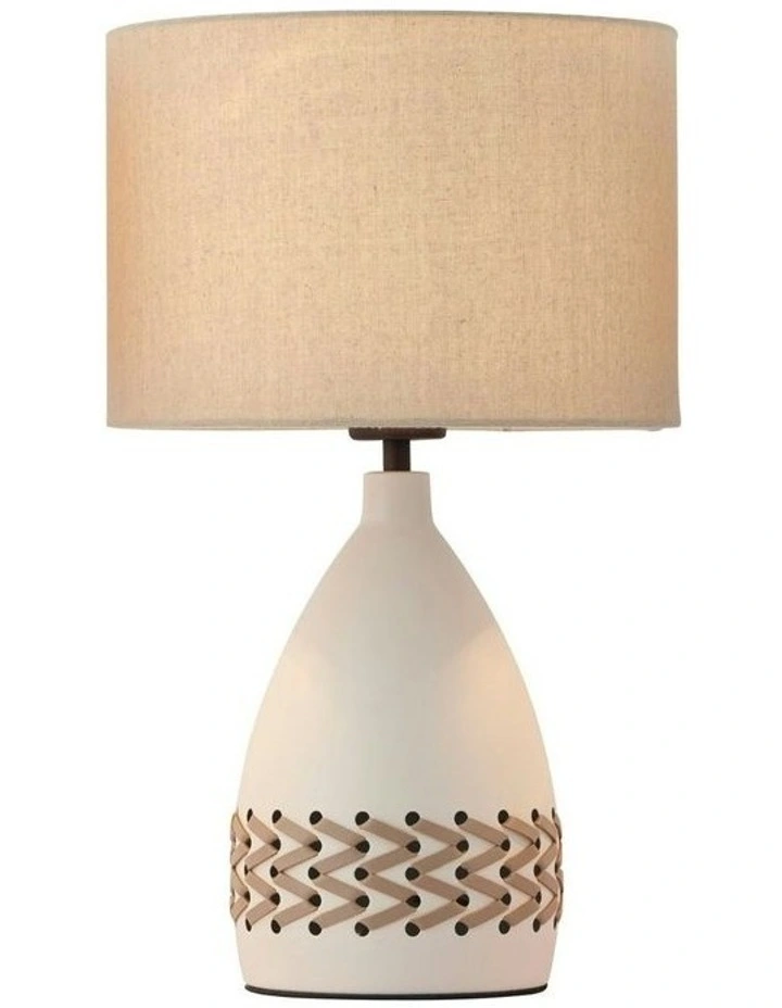 Piper Table Lamp in Cream