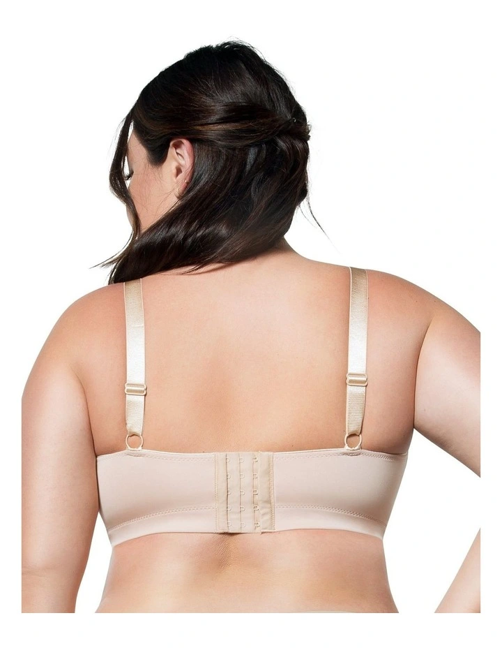 Erika Full Bust Seamless Wirefree Bra in Bare