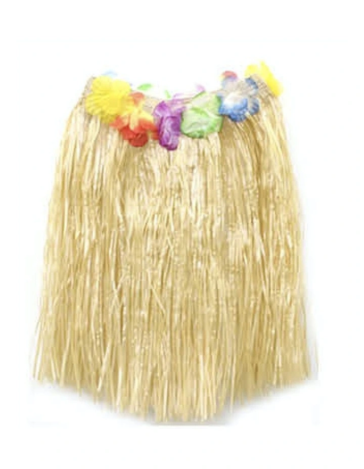 Hawaiian Hula Skirt 40cm in Multi