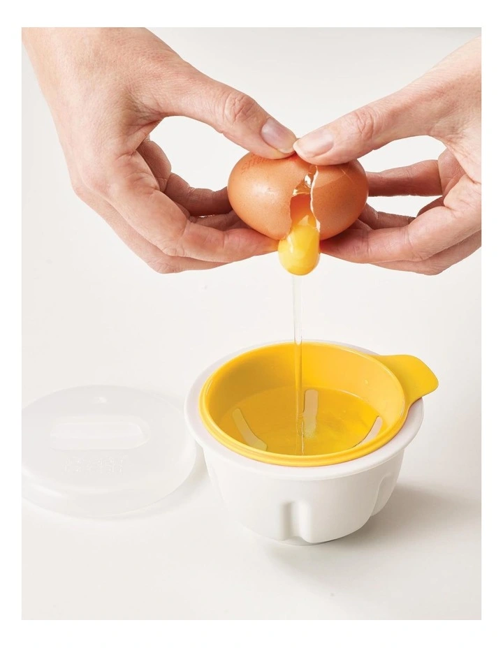 M-Poach Microwave Egg Poacher in Yellow