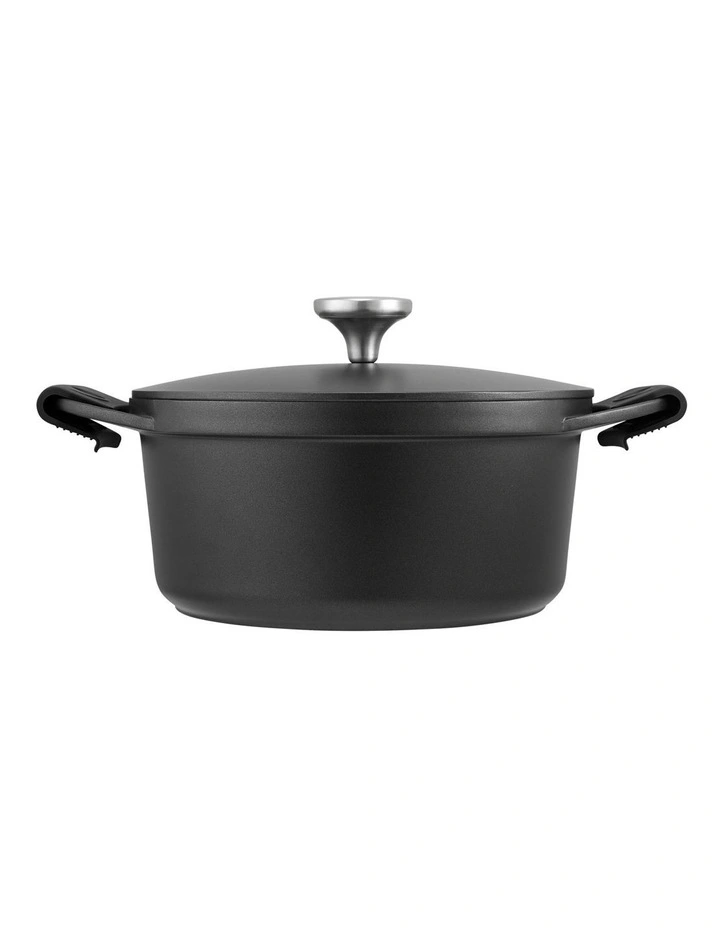 Agile Non-Stick Casserole 24cm/4.2L in Black