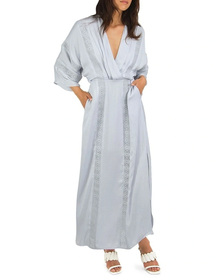 Hideaway Maxi Dress in Light Blue