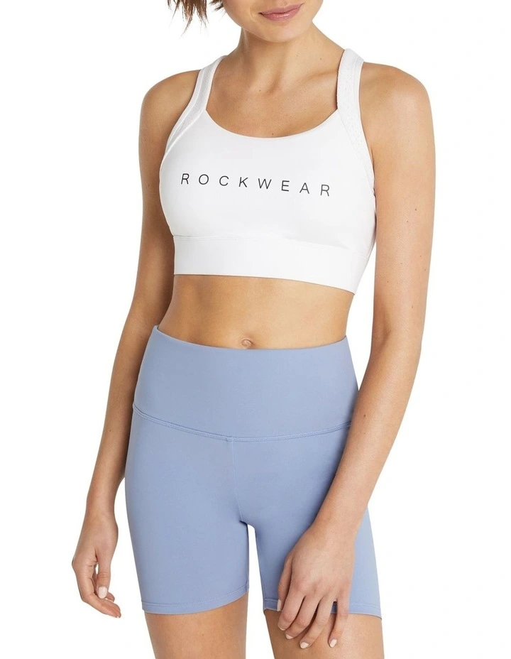 Sprint High Impact Sports Bra in White